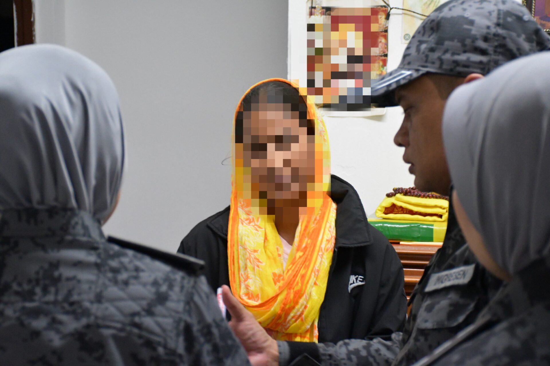 Foreign woman nabbed by immigration officers during Ops Sapu