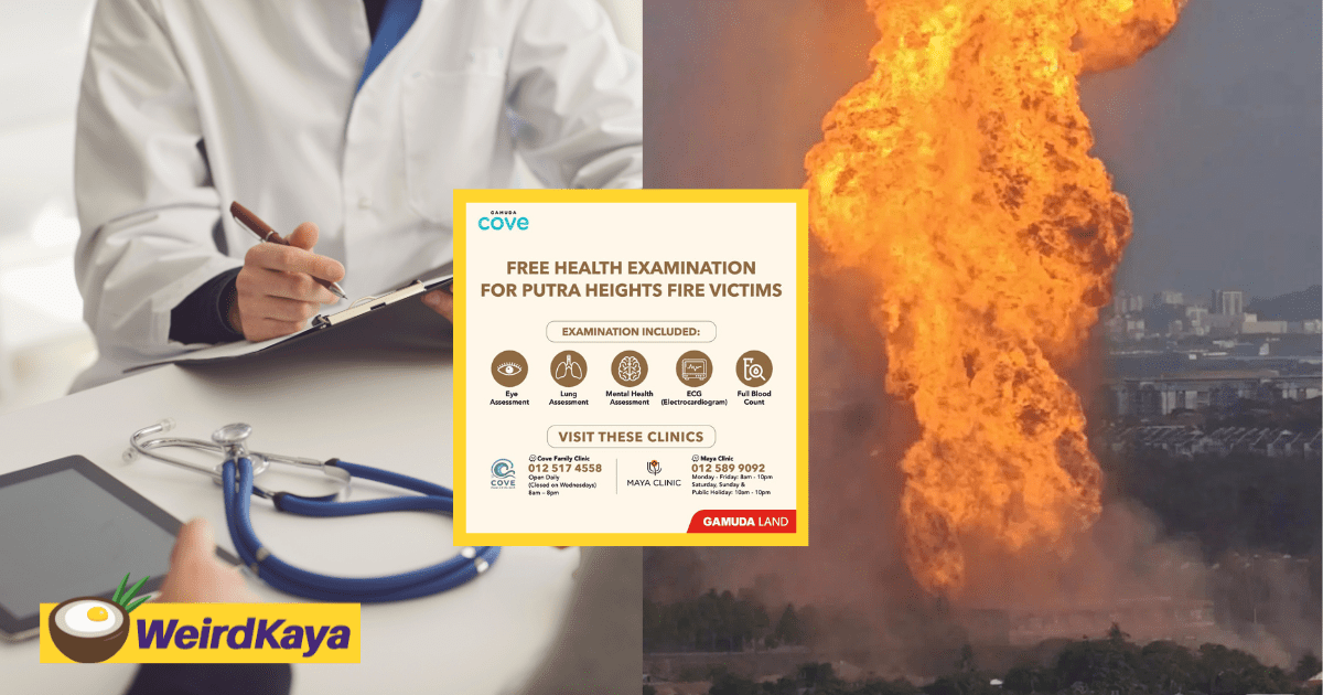 Gamuda Cove Offers Free Health Examinations For All Putra Heights Gas Explosion Victims
