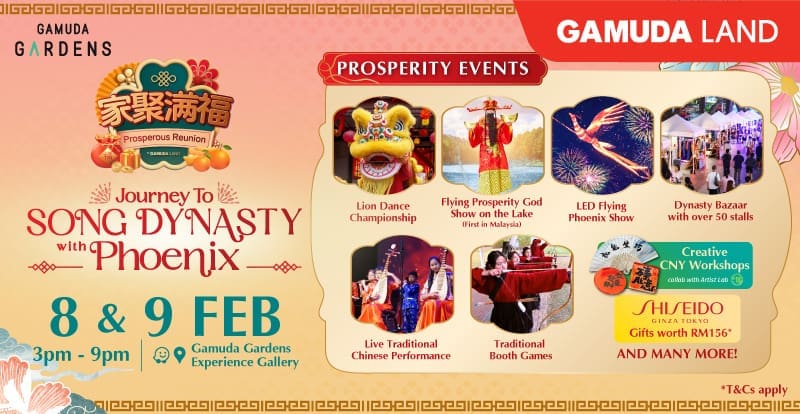 Gamuda Gardens CNY Event 8-9 Feb