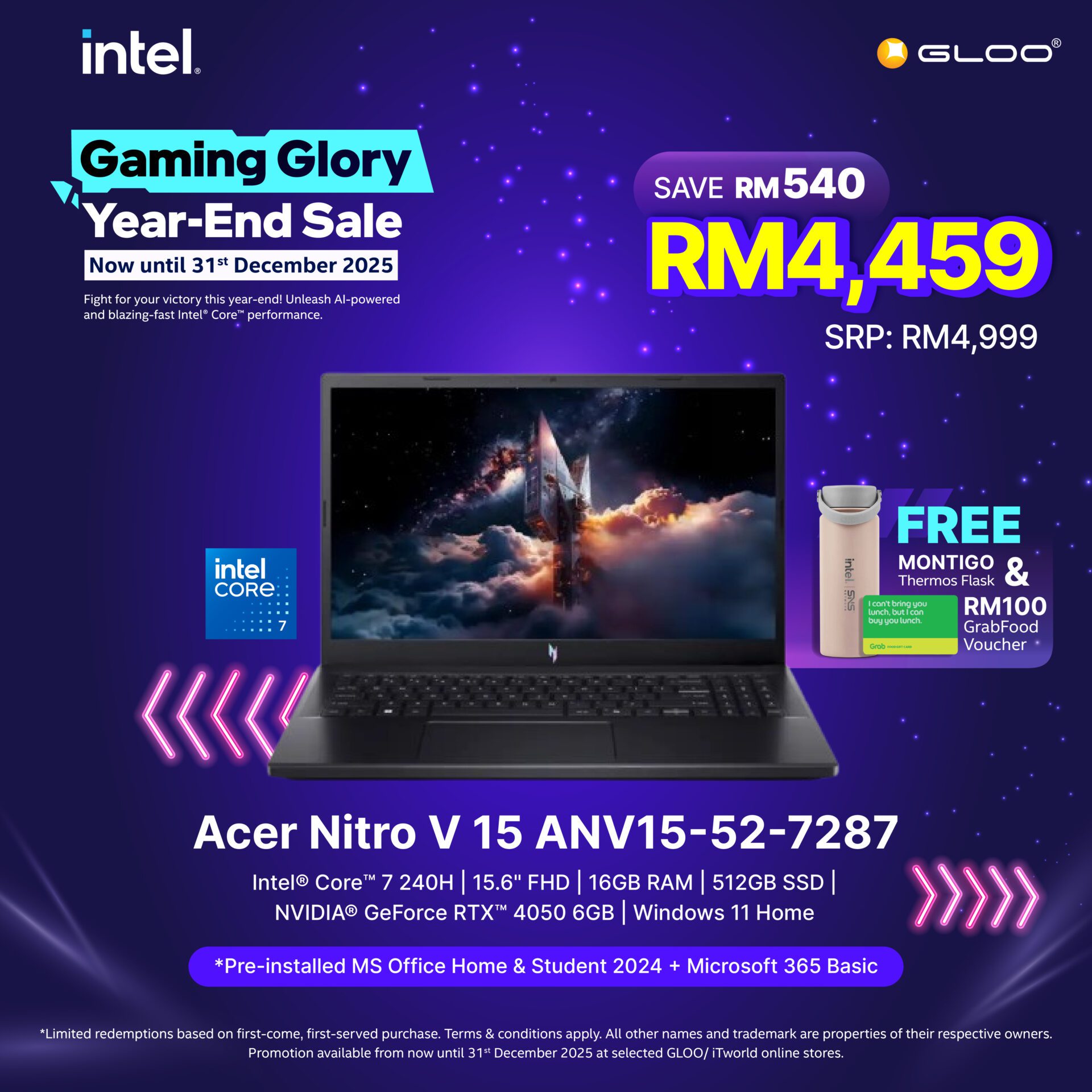 Intel® Core™ Ultra Brings 2.3× Faster Gaming & 63% Faster Editing — Now On Sale At GLOO & iTworld