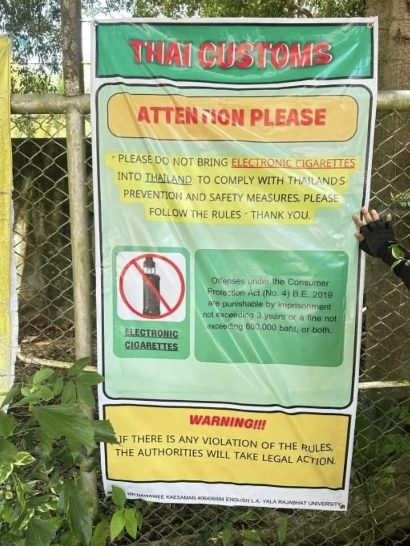 Going To Thailand? Don't Even Think Of Bringing Your Vape, Or You’ll Face Jail Time Or A Fine