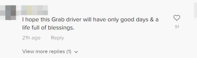 M’sian Grab Driver Assists Elderly Woman, Gets Praised By Netizens comments 4