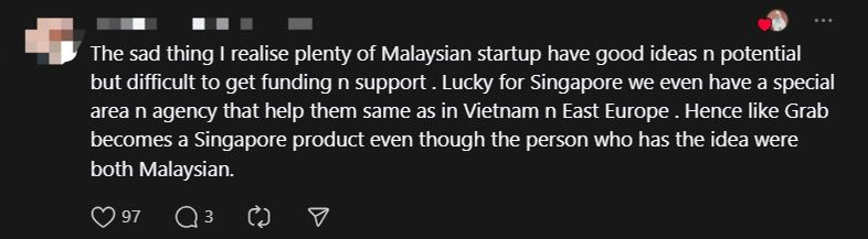 Driver Confidently Claims Grab's A 'Singapore Product', Doesn't Realise Founder's Actually A M’sian comment 1