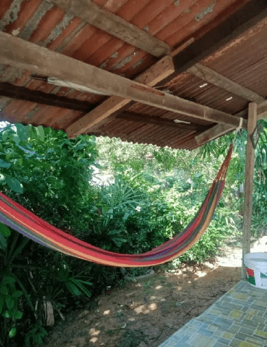 Hammock of M'sian man struck by lightning