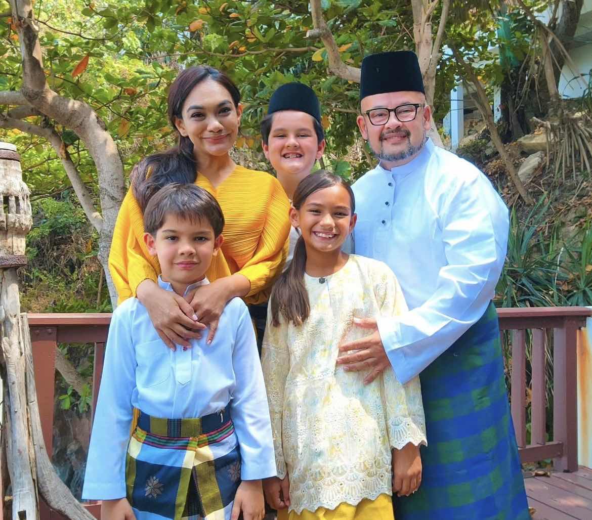 Harith Iskander's family