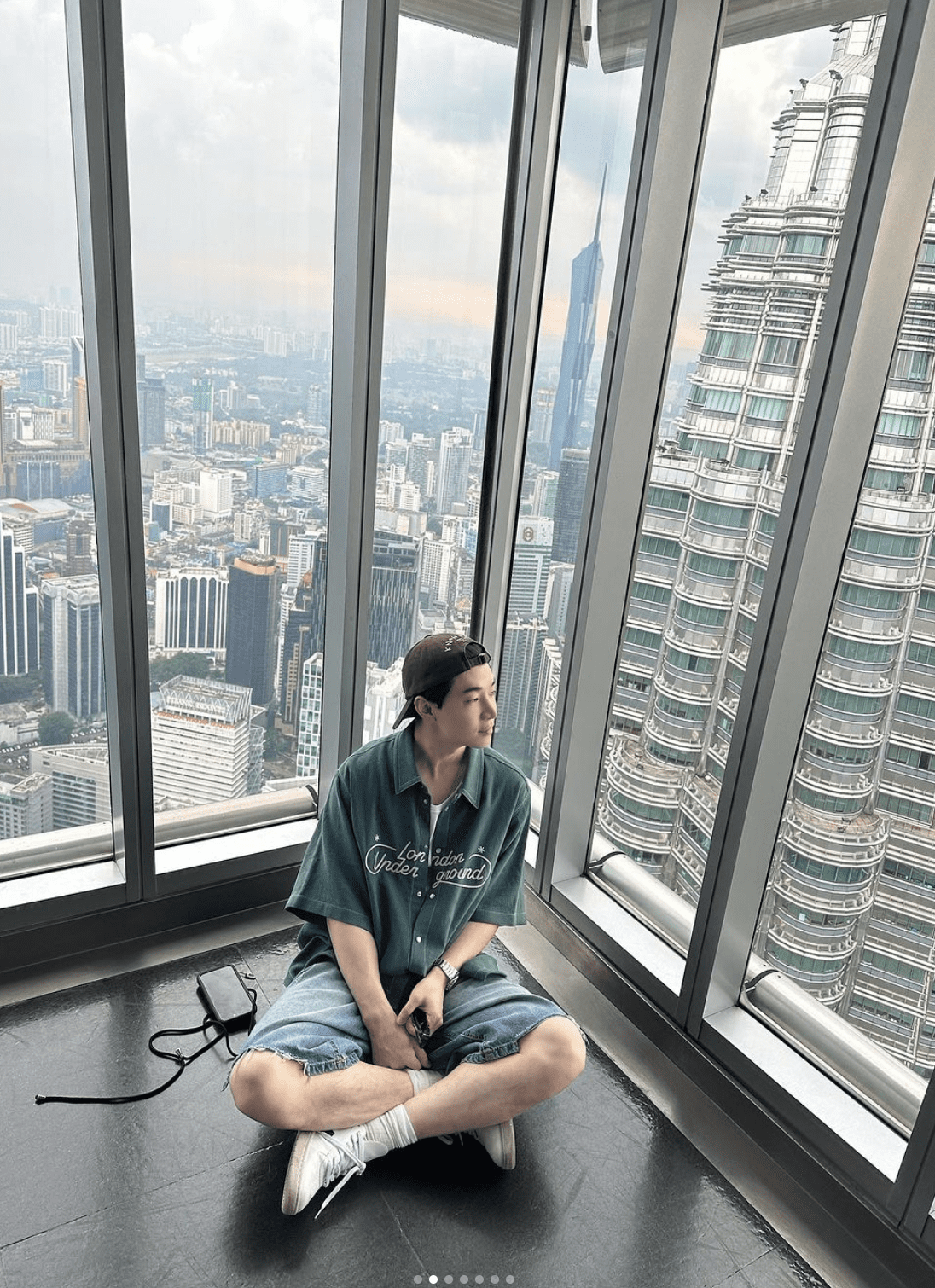 Henry Lau in KLCC