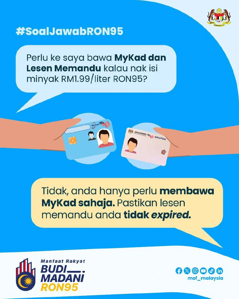 Here’s How To Pump RON95 At RM1.99 With Budi95