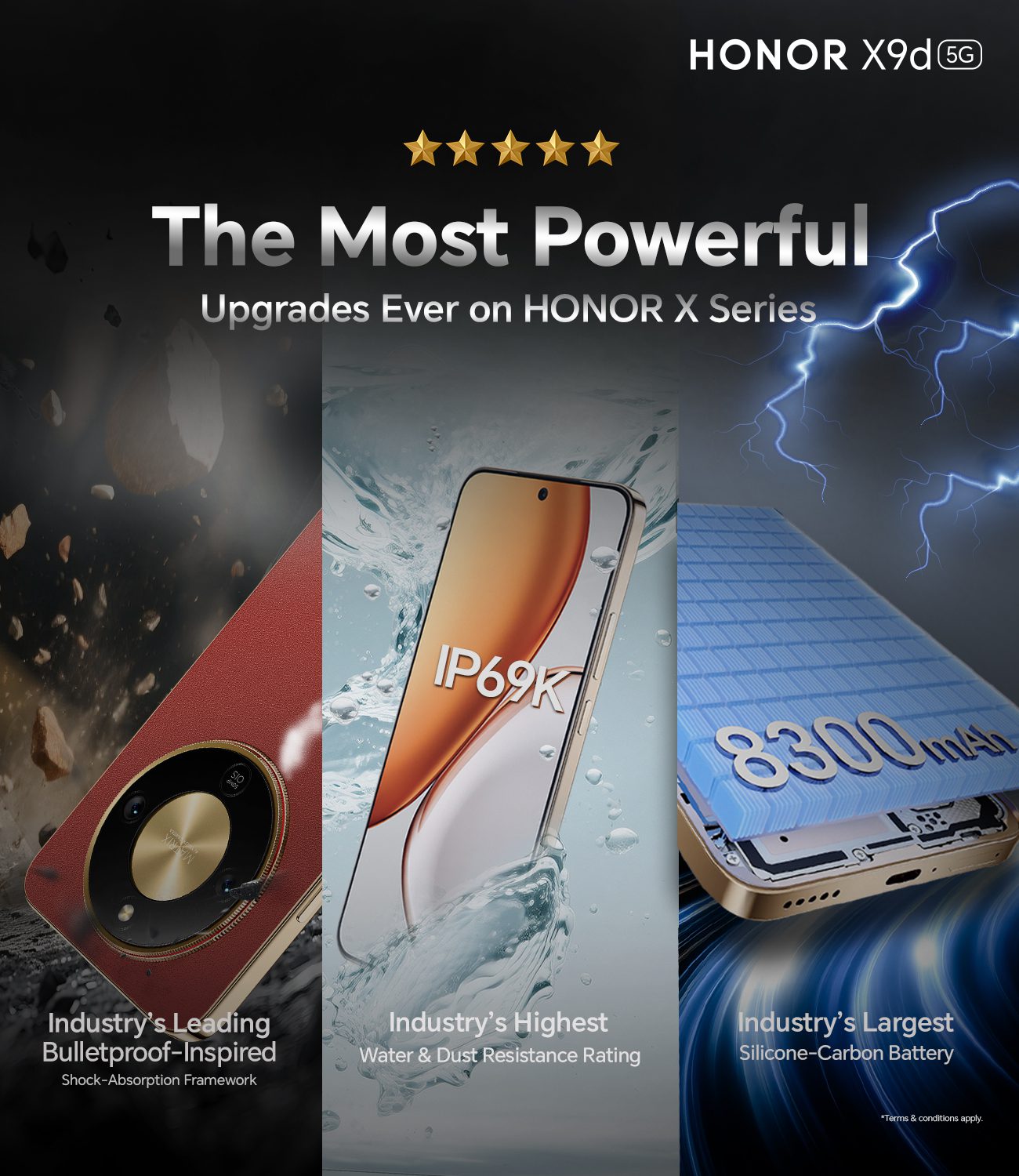 HONOR X9d The Most Powerful Upgrades