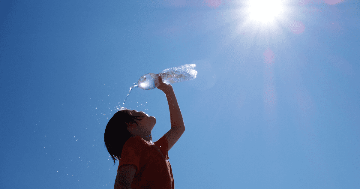 Hot weather in Malaysia