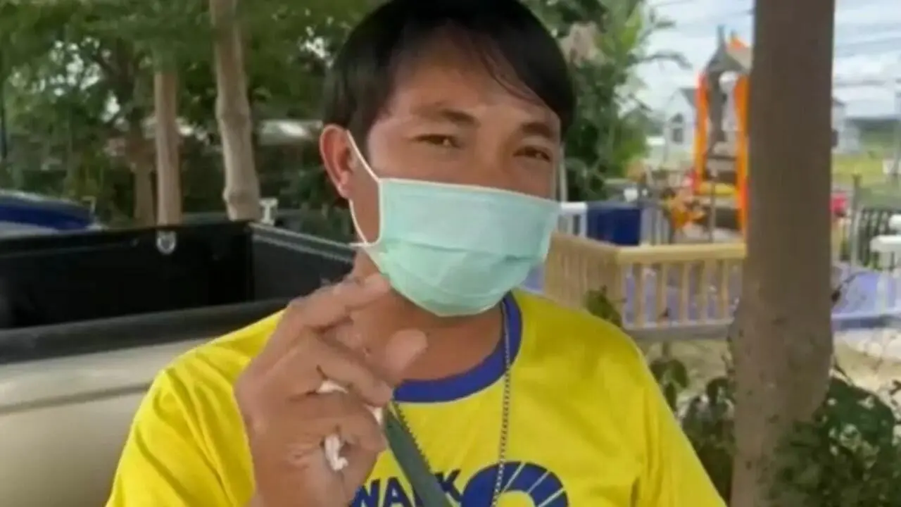Husband of Thai woman who swallowed fish bone