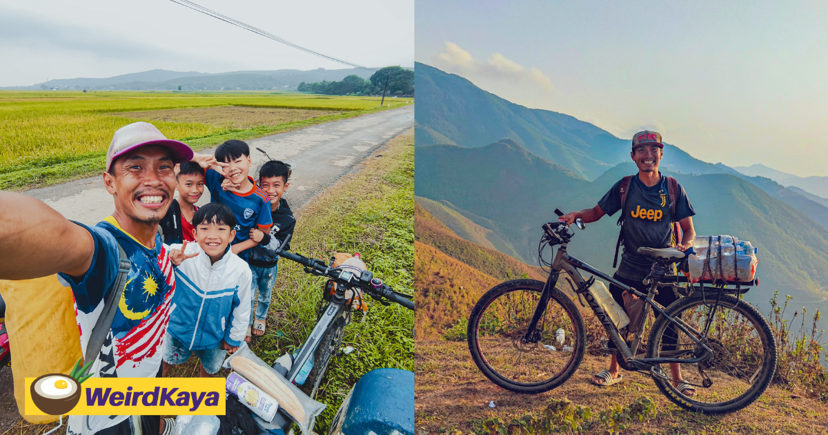 I'm A M'sian 'Nomad' Who Never Goes 9-5 & Lives Life By Cycling Peninsula 4 Times & Abroad For Over 8 Years