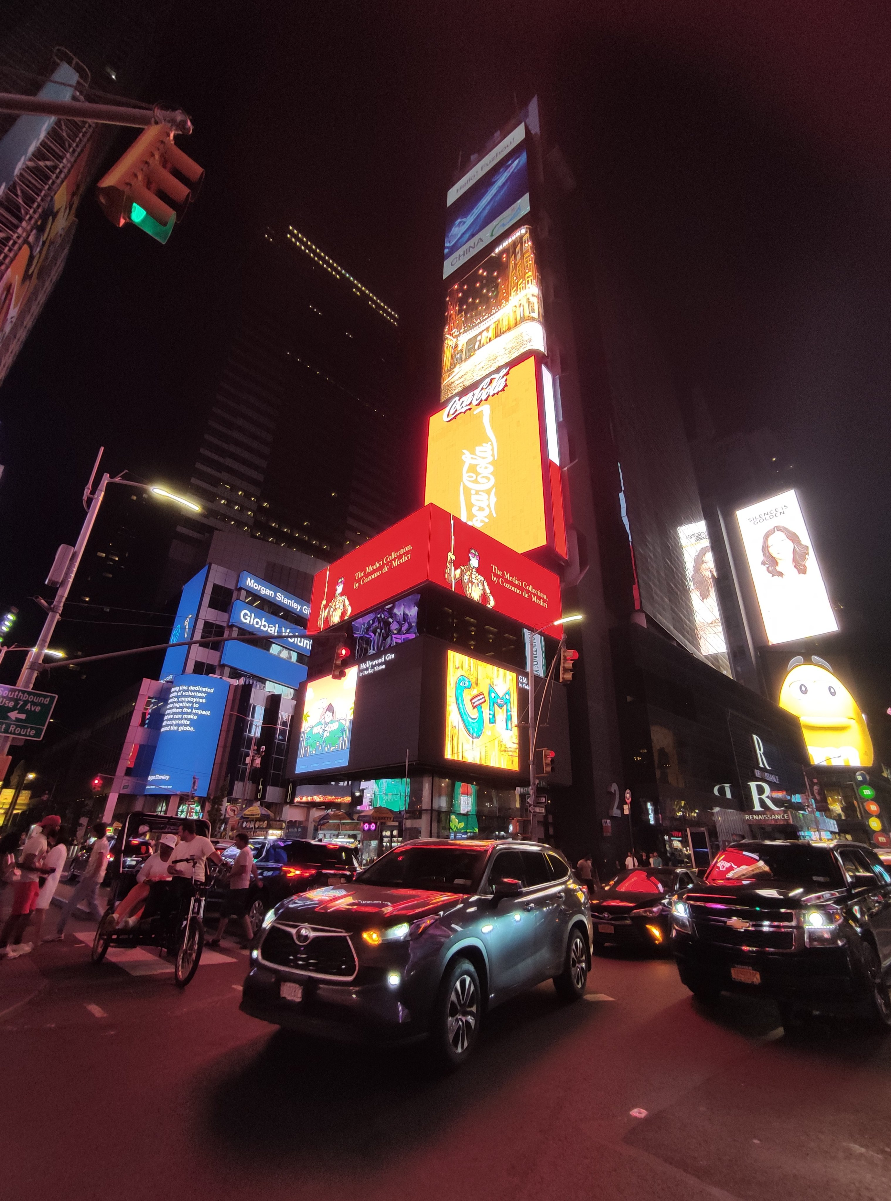 Visithra is the first malaysian to display nft art in new york's times square