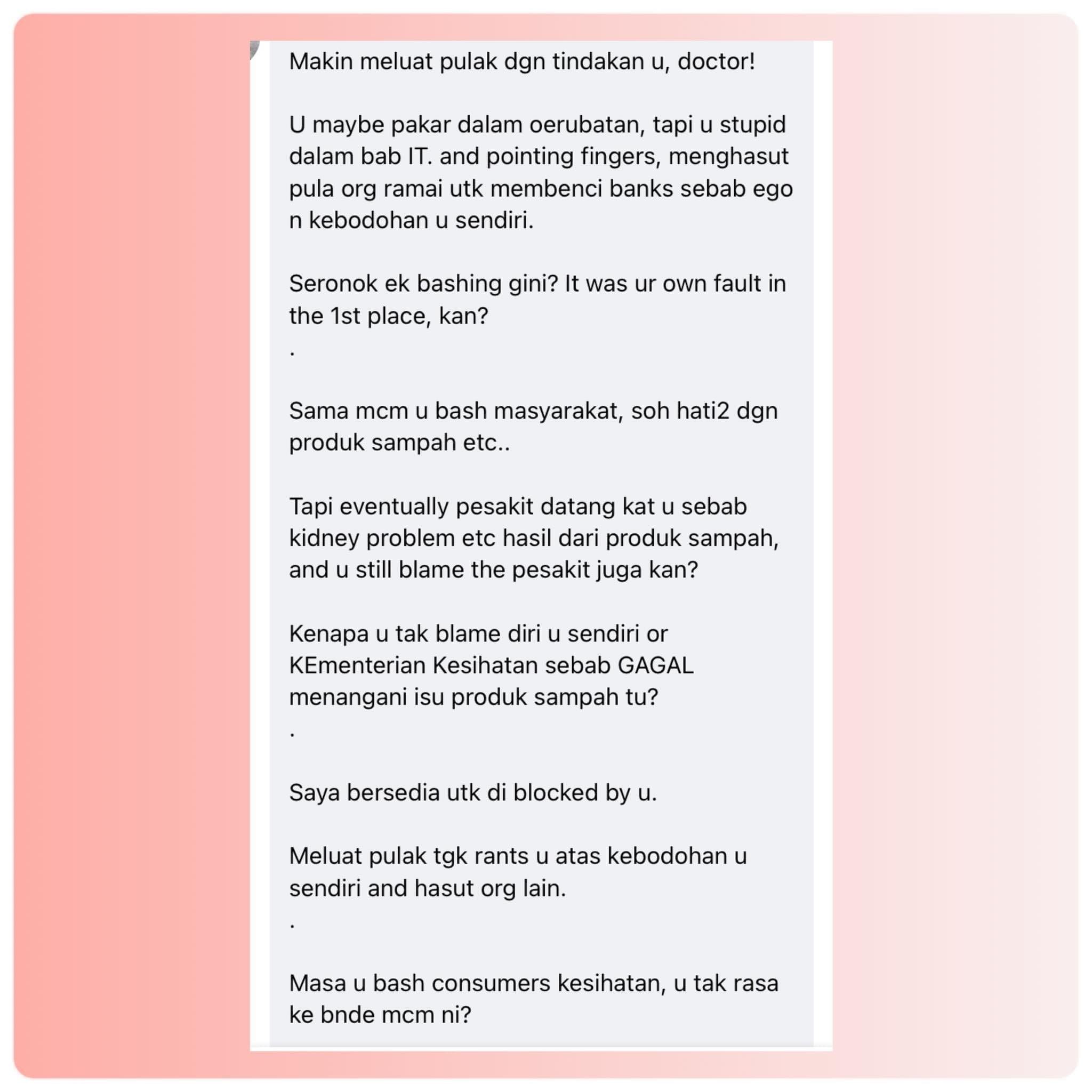 Doctor Slammed CIMB Bank As She Lost RM13k Without Warning