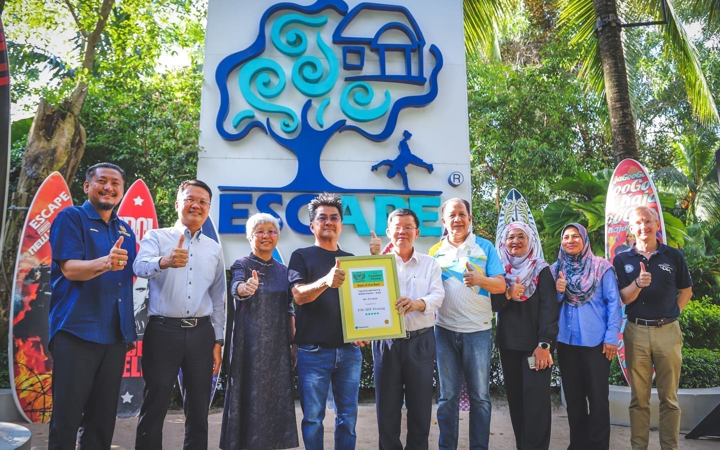 ESCAPE Penang VIPs.