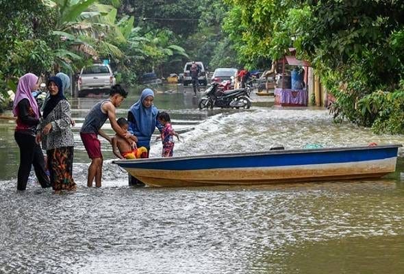 Flood victims in Kelantan