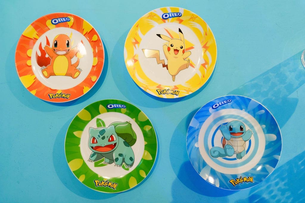 OREO Pokémon plate