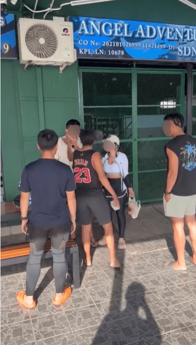 dive instructor semporna arrested for hitting tourist slap