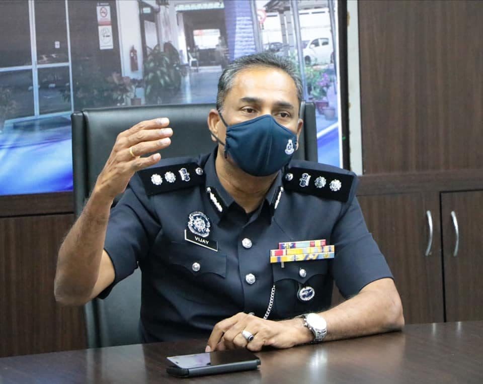 Klang Utara police chief Assistant Commissioner S. Vijaya Rao