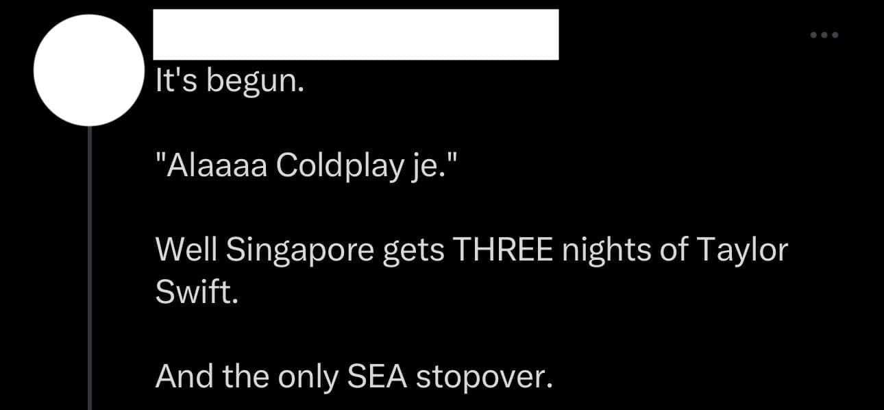 Malaysians react to Taylor Swift's tour location