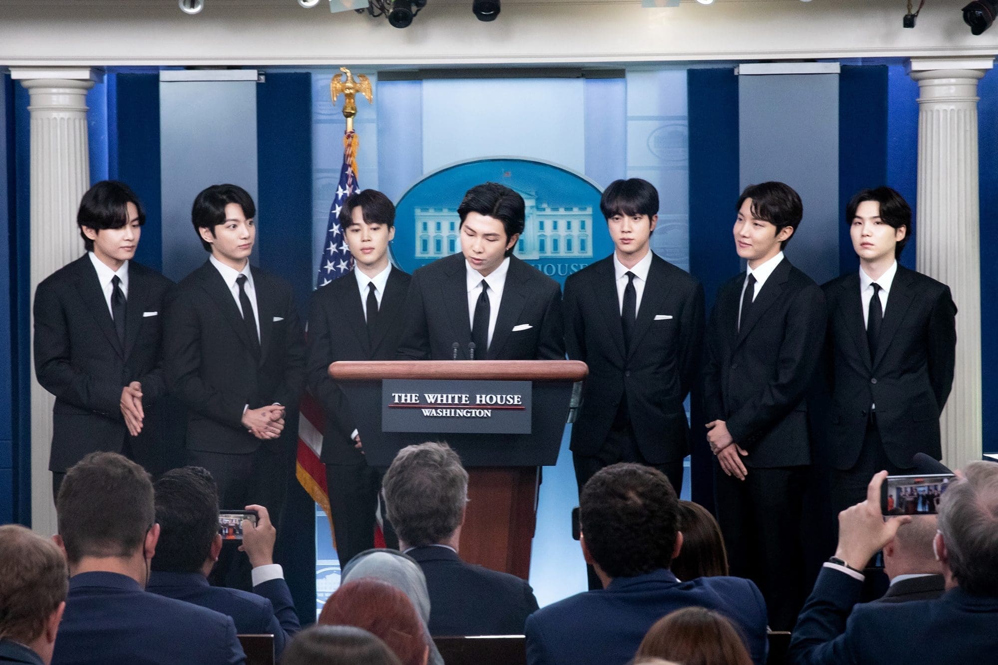 K-Pop Sensation Bts Addresses Anti-Asian Hate In Rare White House Appearance | Weirdkaya K-pop sensation bts addresses anti-asian hate in rare white house appearance