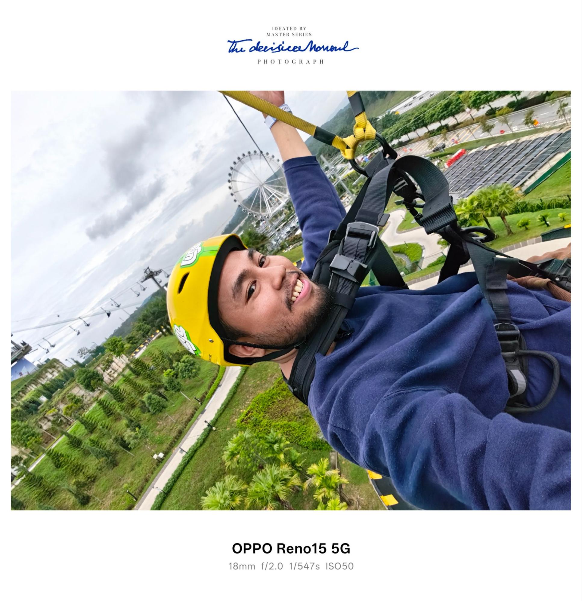 We Tried OPPO’s 50MP Ultra-Wide Camera And AI Motion Photo Popout Feature… While Flying On A Zipline