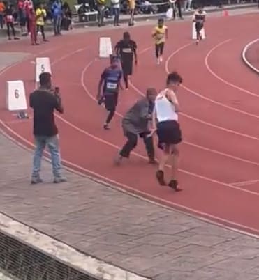 M’sian Woman Collides With Runner After Walking Into The Track Mid-Race