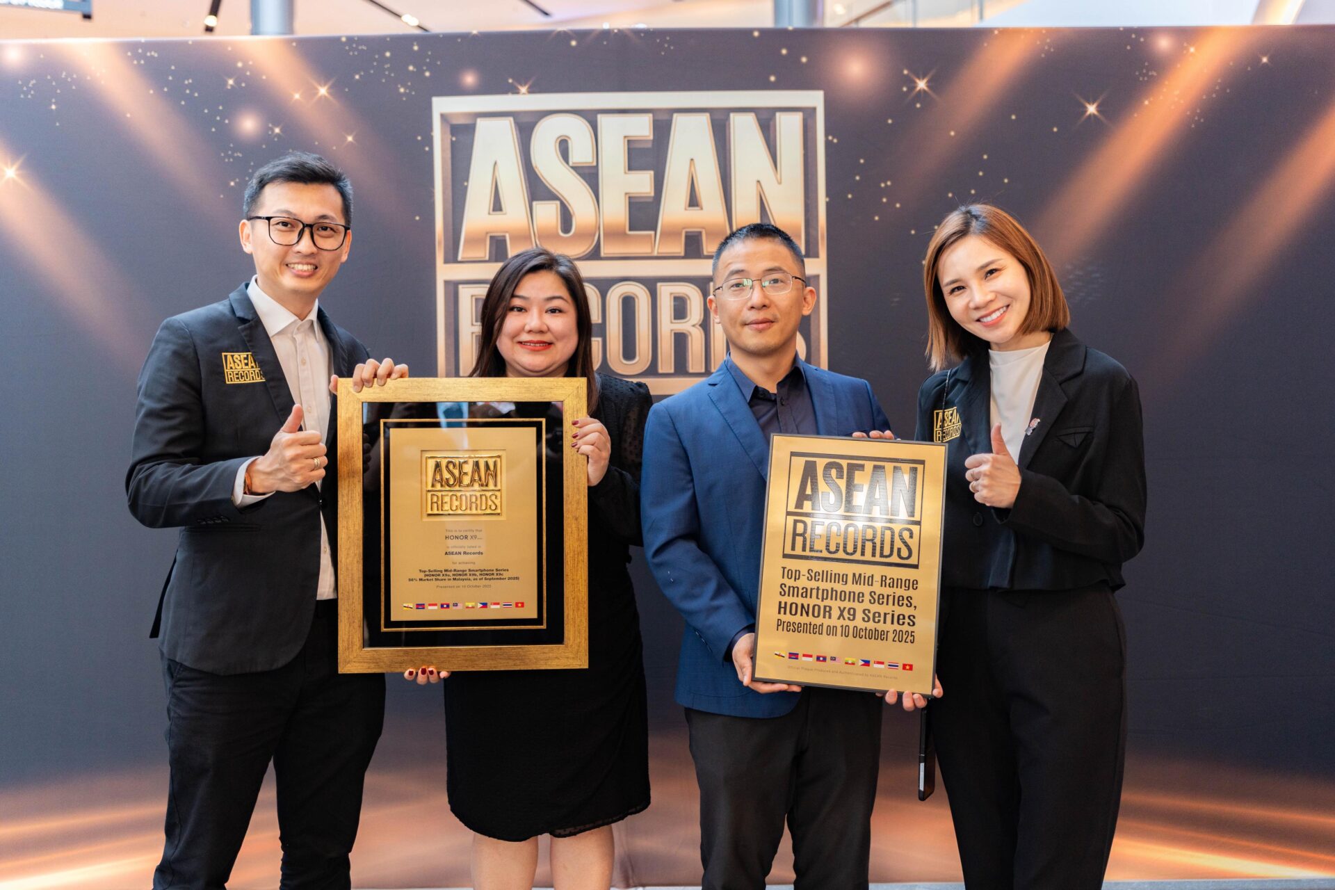 HONOR Malaysia ASEAN Records.