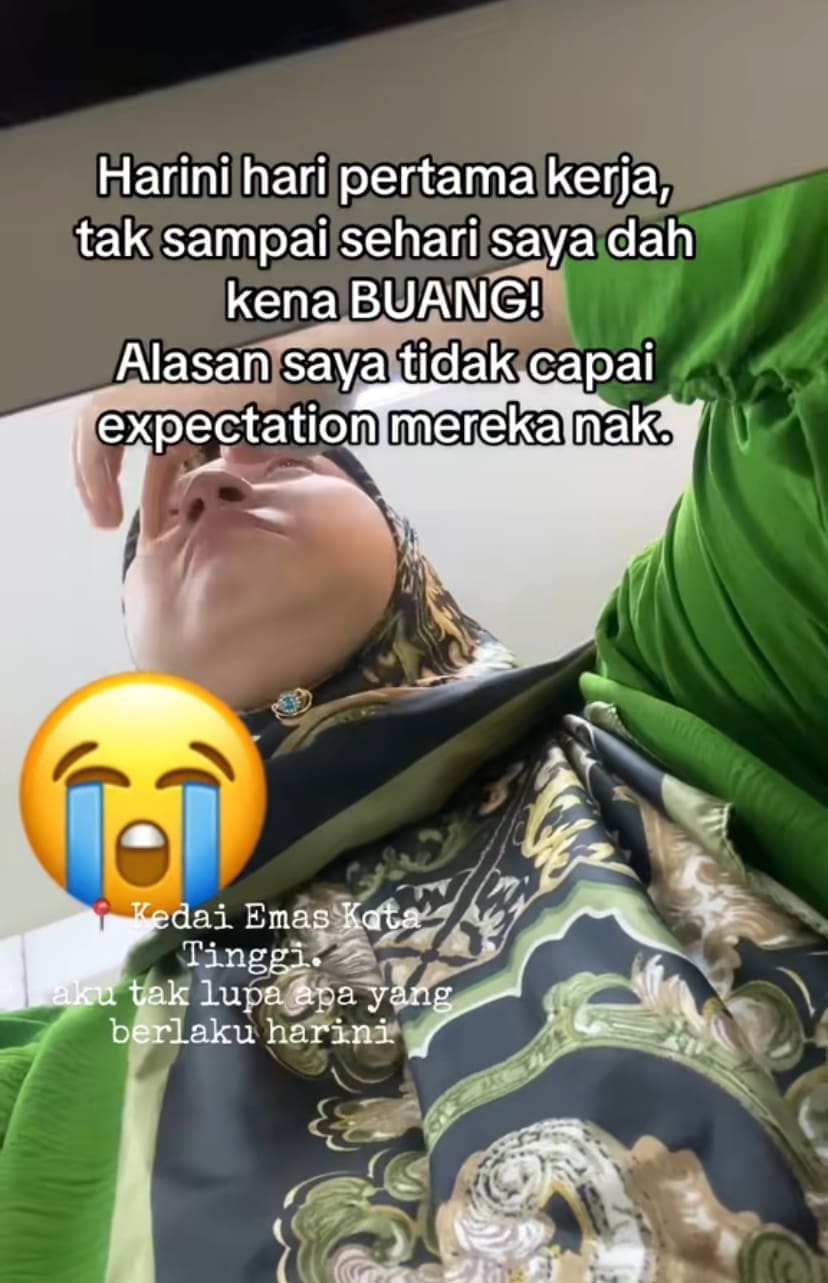 Malaysian woman got fired after 1 day of being hired