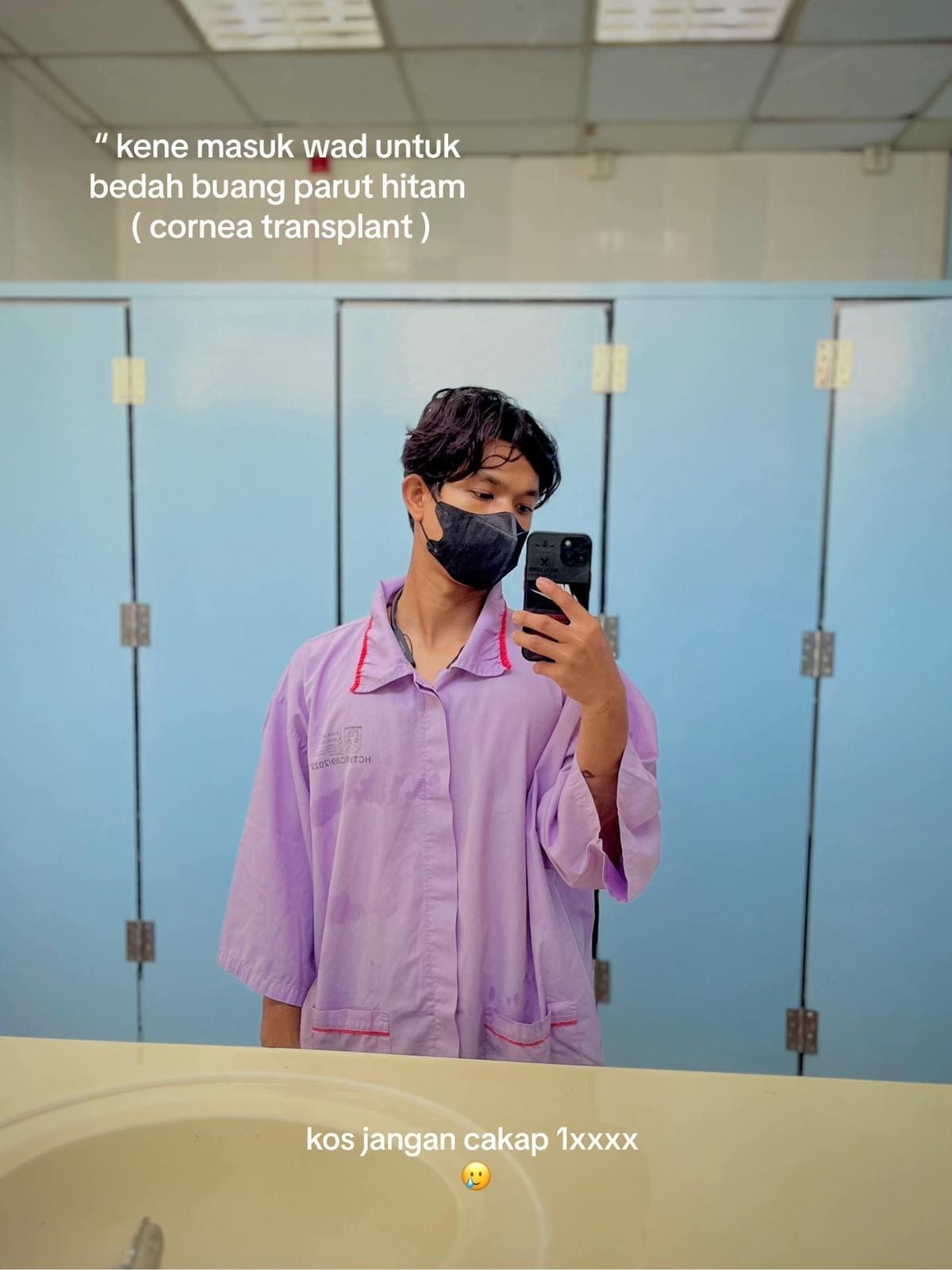 @im.bidi / Muhammad Zabidi, Malaysian who went for cornea transplant 