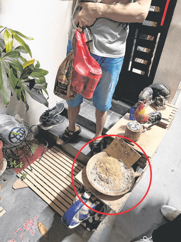 Incense powder found at Yishun apartment