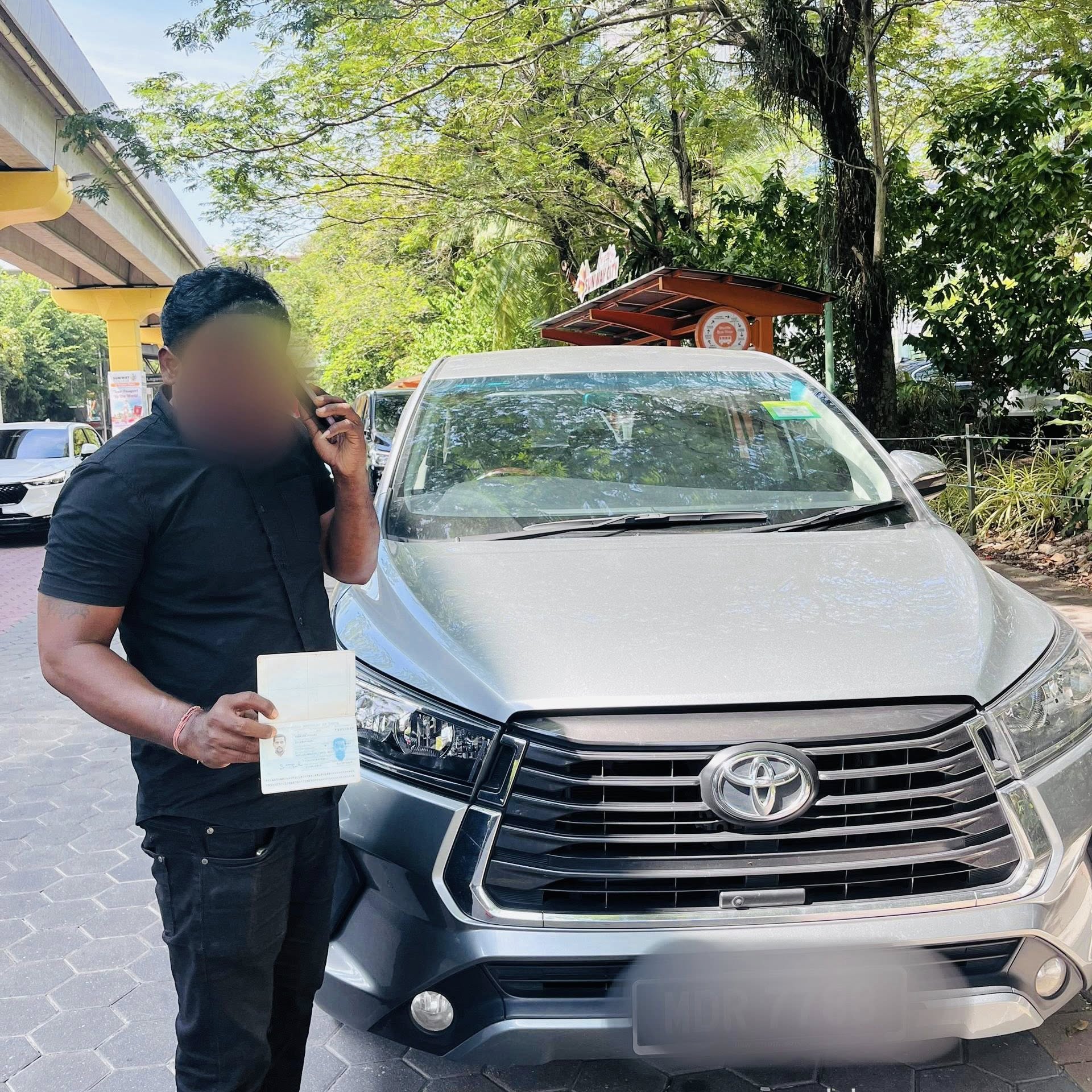 Indian national caught posing as illegal taxi driver
