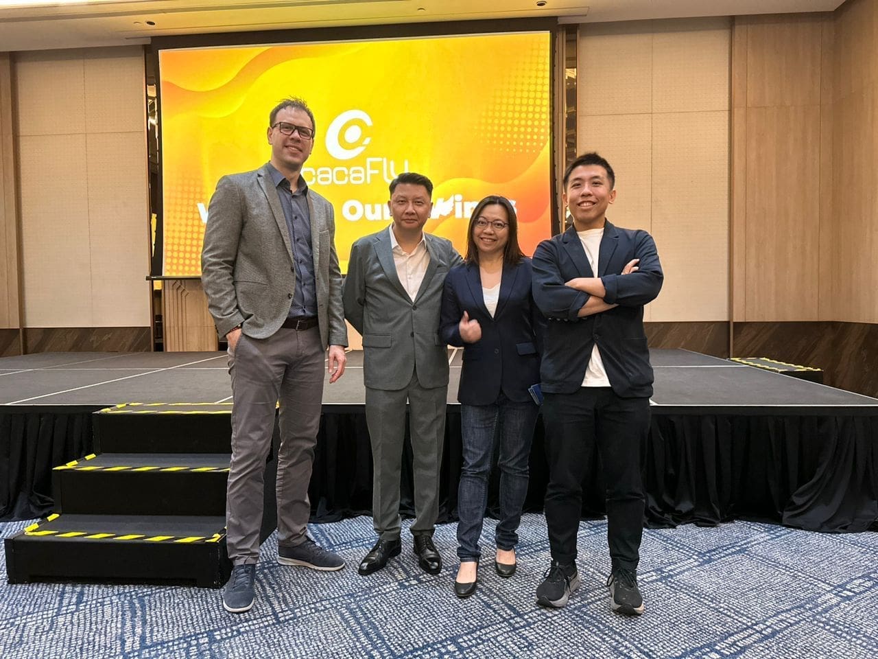 Industry experts at the Martech seminar