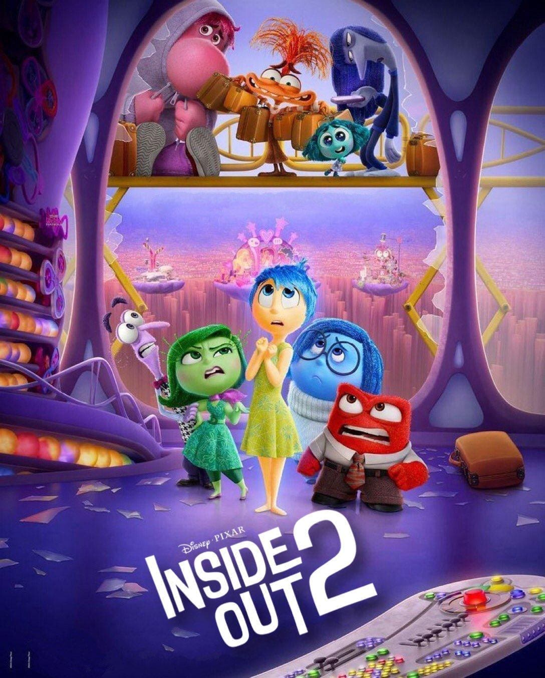 Inside Out 2 poster