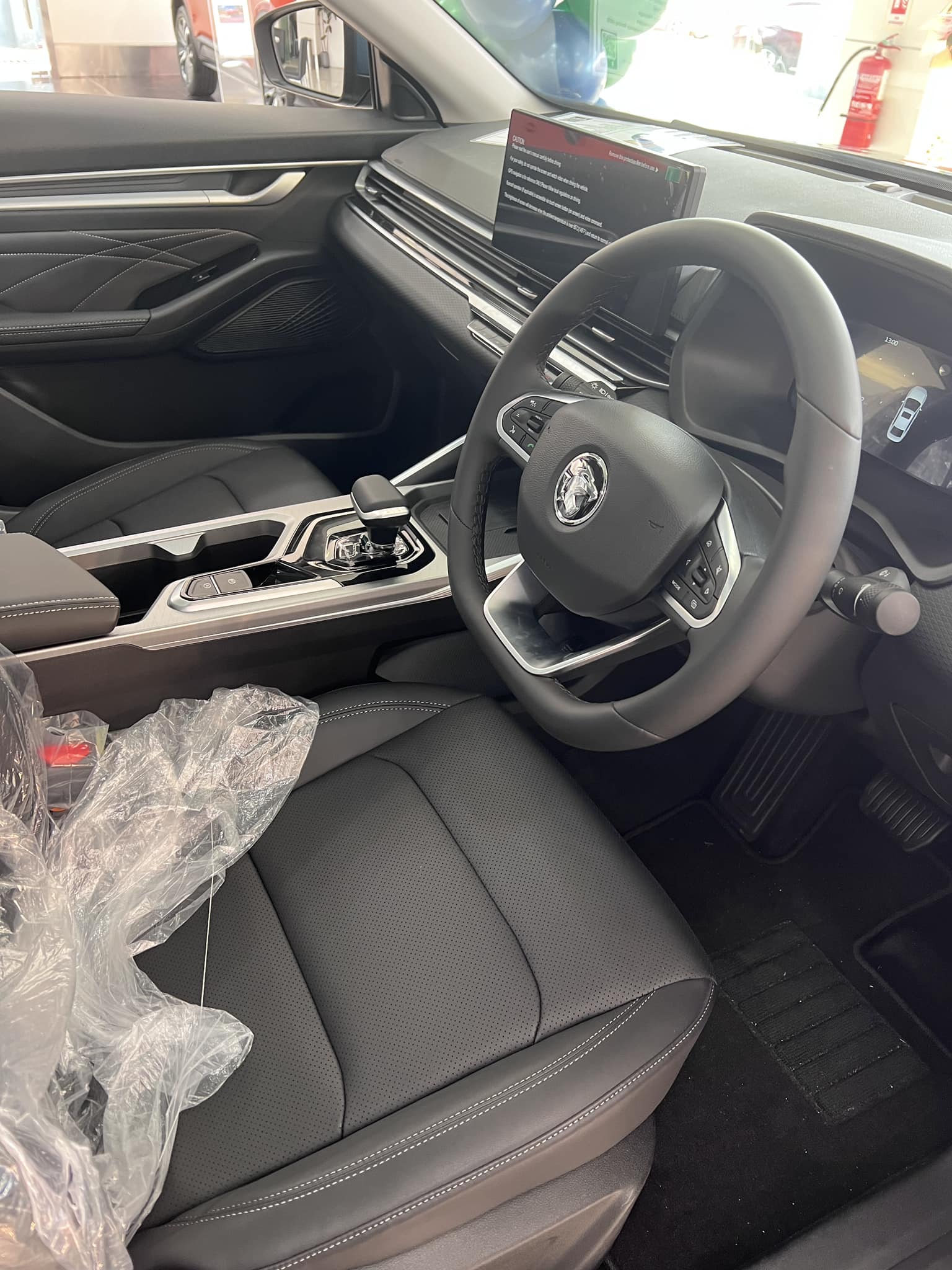 interior of a car