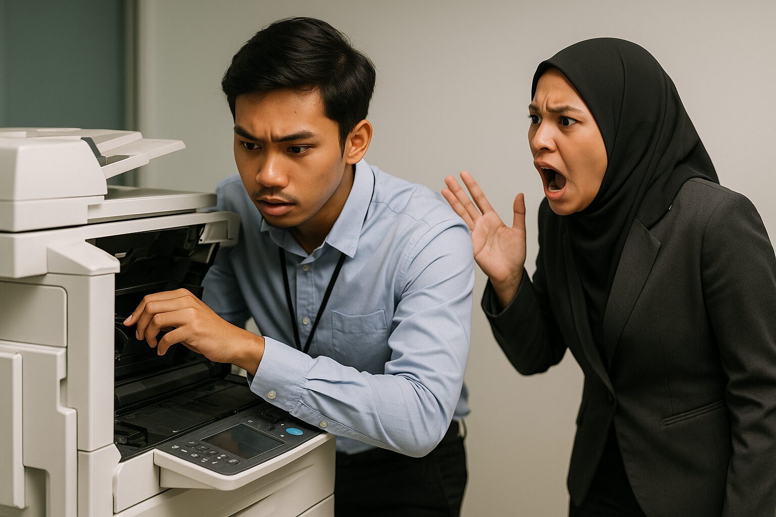 intern trying to fix printer (2)