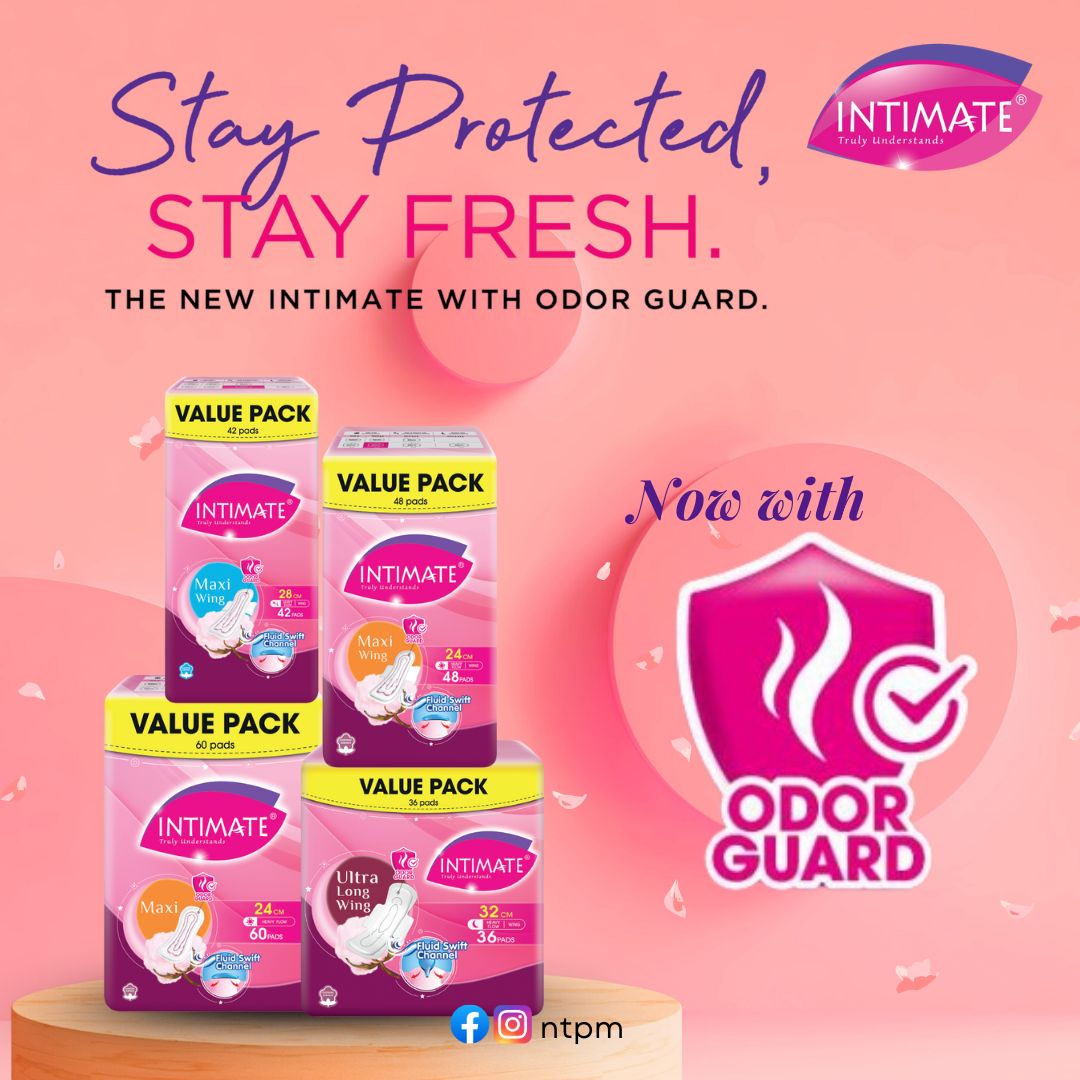 INTIMATE Cottony Range Now with Odor Guard