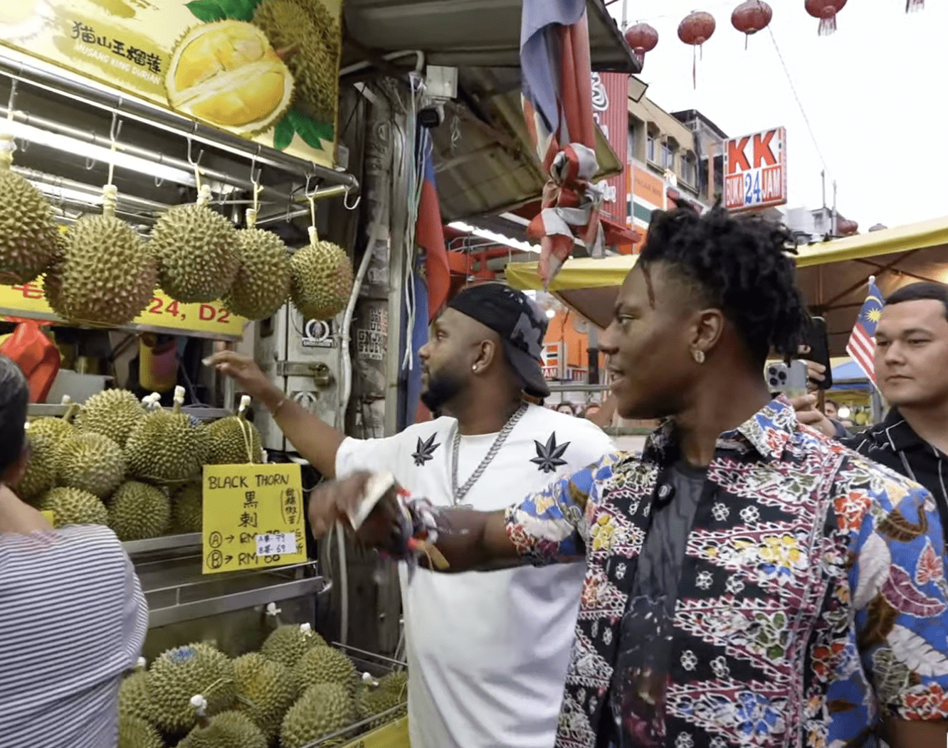 IShowSpeed Eating Durian In malaysia