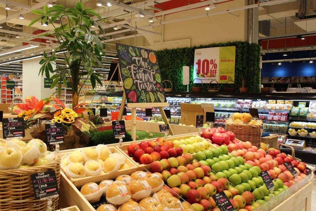 Jaya Grocer fruits