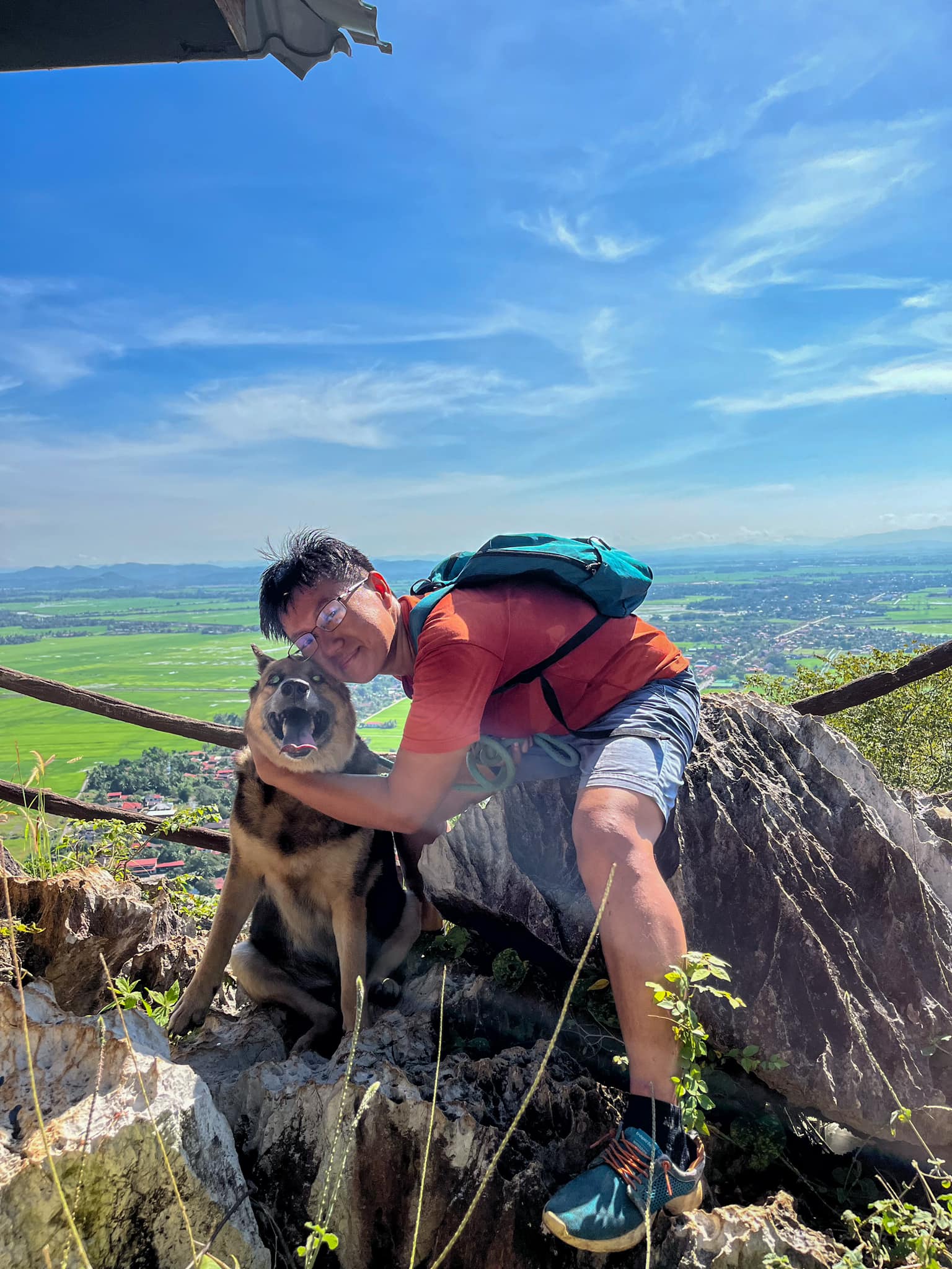 Jen Wong and her dog Bobby