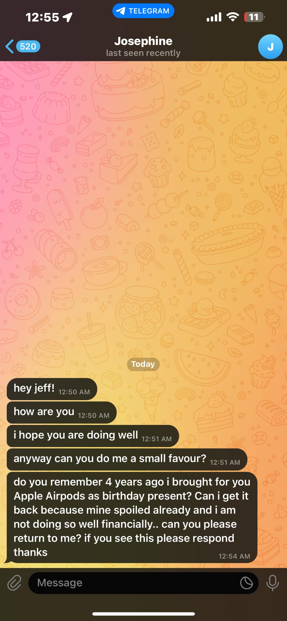 SG woman asks for Airpods back