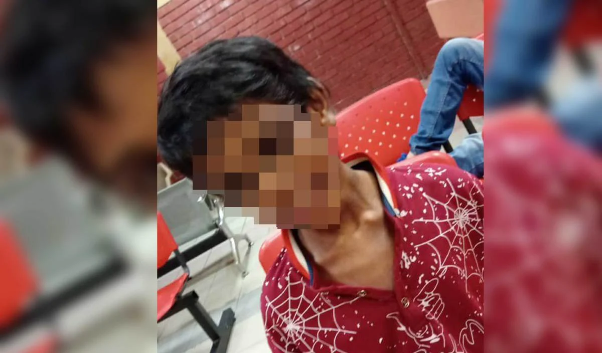 8yo M'sian Boy Abused By Father & Girlfriend Over 6 Months By Drinking Toilet Water And Left Naked