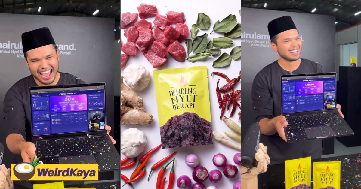 Khairul Aming Secures RM1.2 Million In Sales, Selling 80k Units Of His New Product In Under Four Minutes