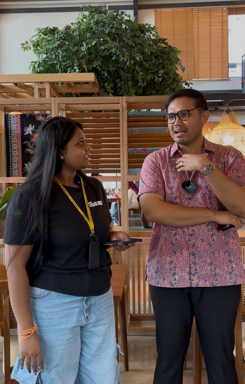 Khairul Aming with Kirthanah