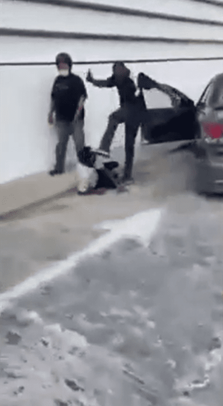 Hit-and-run driver beaten by angry mob