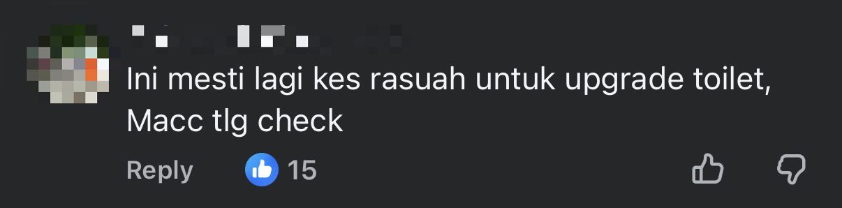 M’sians Shocked By RM11.8mil Toilet Upgrade at KK Airport, Poke Fun At It Being ‘Gold-Plated' comment 3