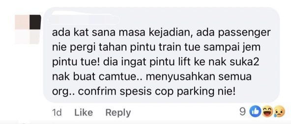 KLIA Aerotrain Allegedly Malfunctions Just 1 Day After It Was Reopened To The Public comment 3