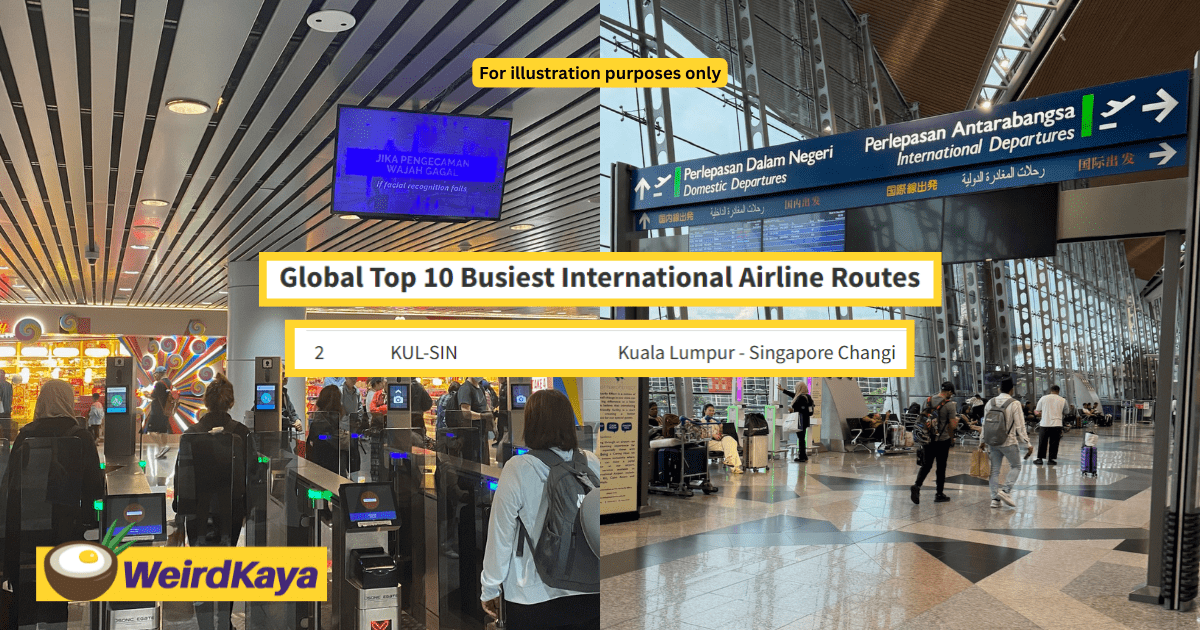 KL–S’pore Route Climbs To 2nd Place For Busiest International Airline Route After Dropping To 4th In 2024