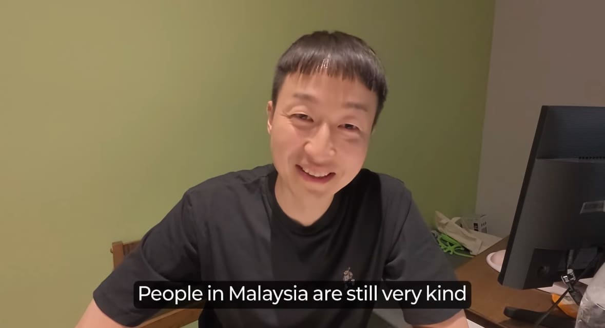 korean man praises malaysians for kind gestures
