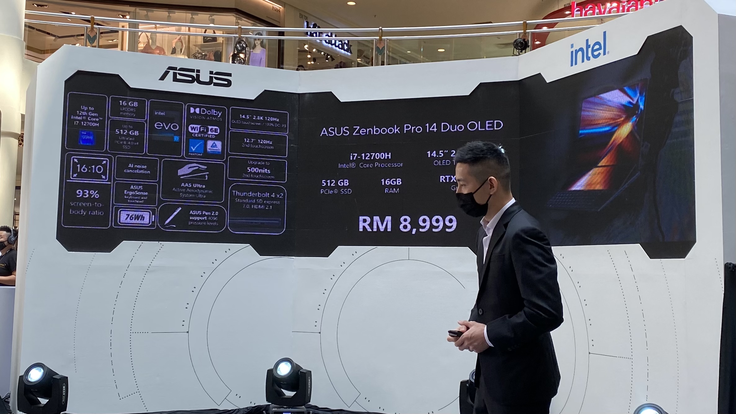 Asus malaysia marks 25th anniversary of first laptop to be sent to space with zenbook oled launch | weirdkaya