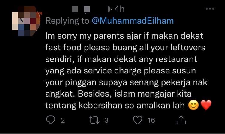 &Quot;It'S Not Our Job&Quot; — Netizens Debate Whether Customers Should Clean Up After Their Meal | Weirdkaya